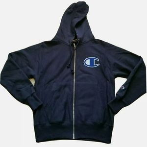 Champion Men's Reverse Weave Full-Zip Hoodie Sz S